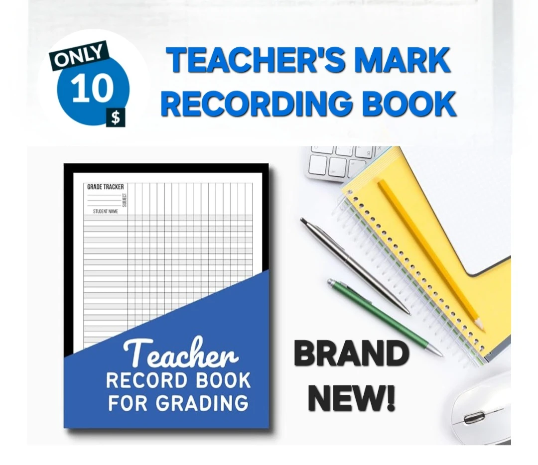 BRAND NEW Teacher Record Book