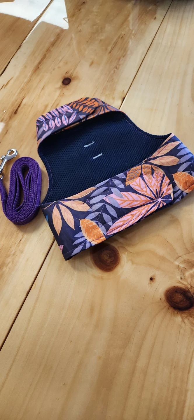 Floral Cat Harness & Leash Set - photo 2