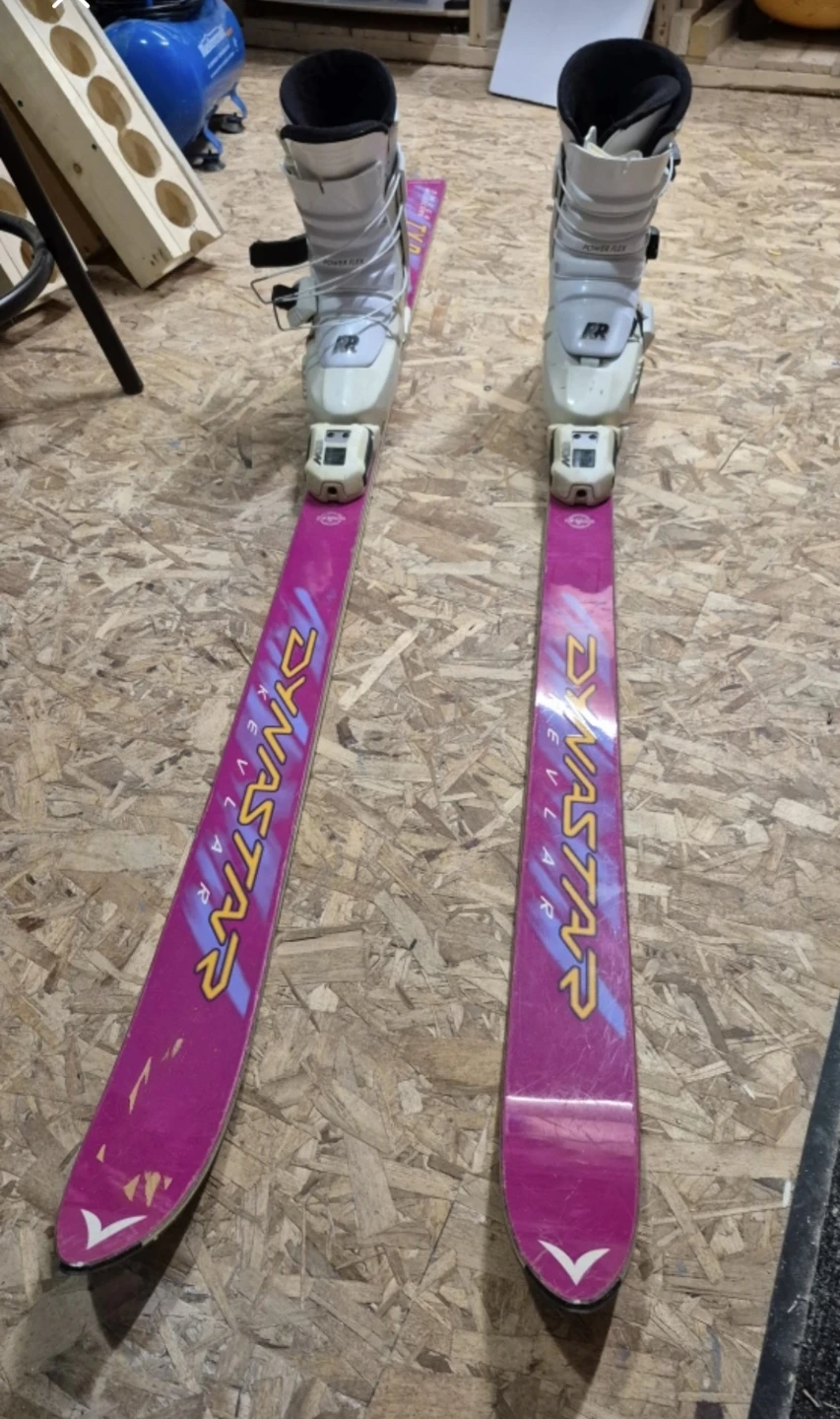 Dynastar Kevlar & TXP 103L Skis with Boots 🧡