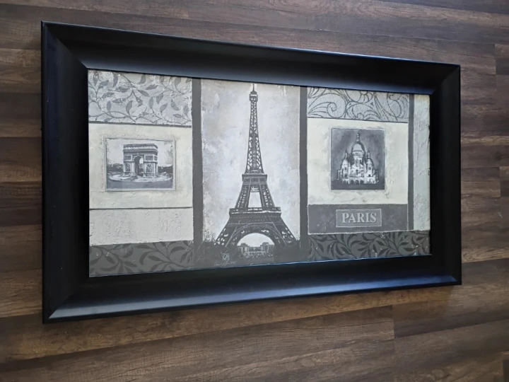 Paris Eiffel Tower Framed Wall Art