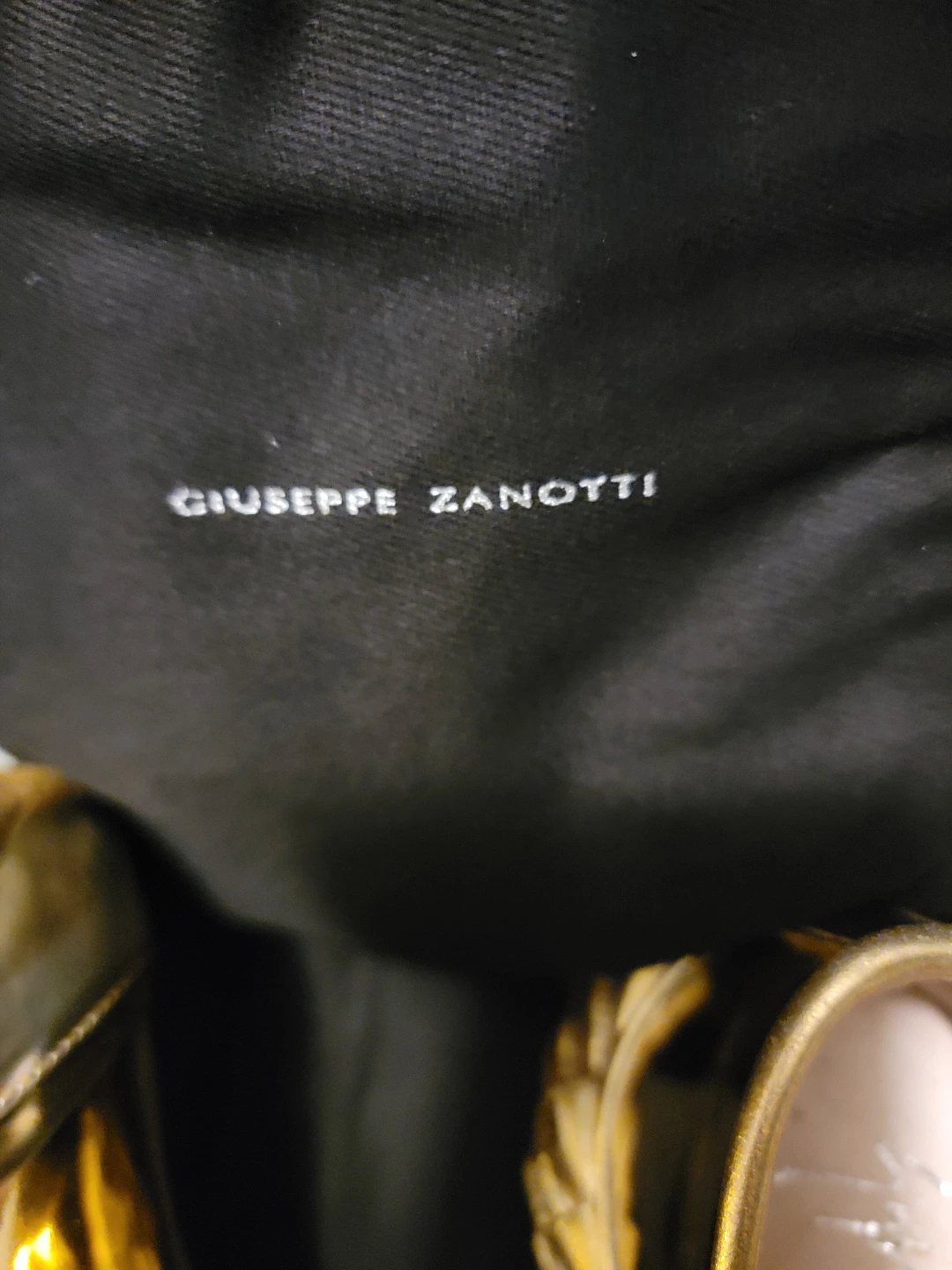 Giuseppe Zanotti Gold Sneakers - photo 2