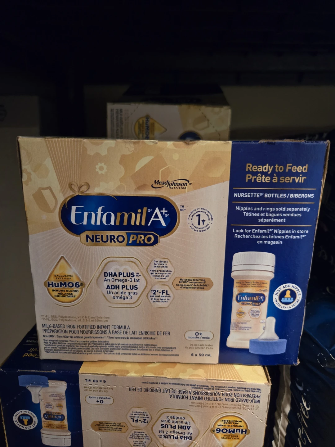 Enfamil A+ NeuroPro Ready to Feed 6x59mL