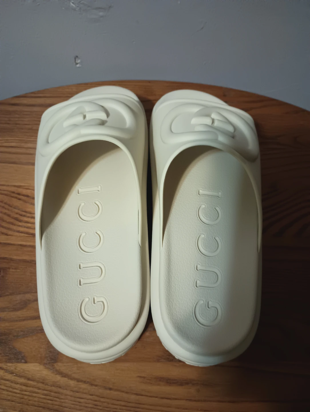 Gucci Platform Slides - Size 38 - photo 2