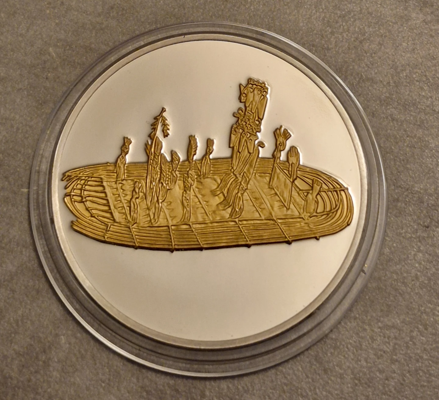 Frankling Mint Silver 1977 El Museo Del Oro