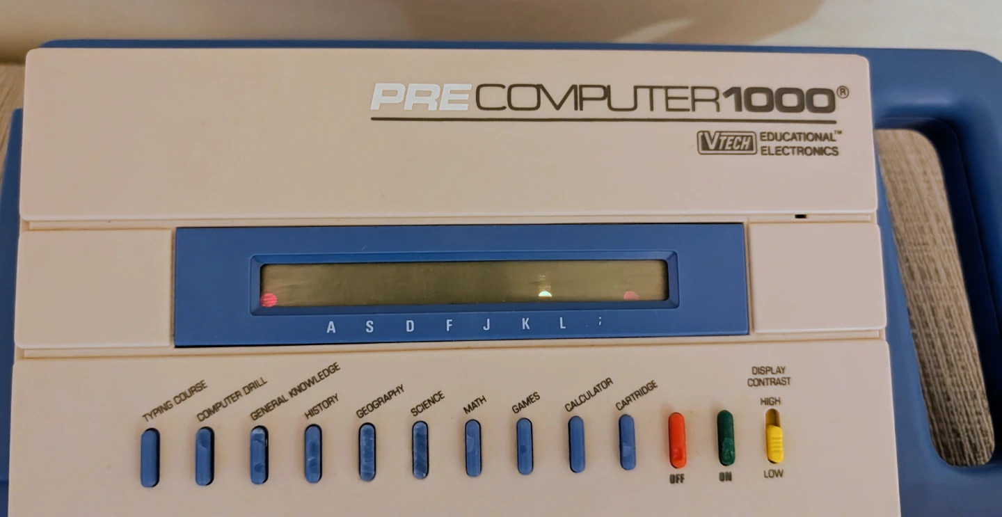 VTech PreComputer 1000 Learning Machine - photo 2