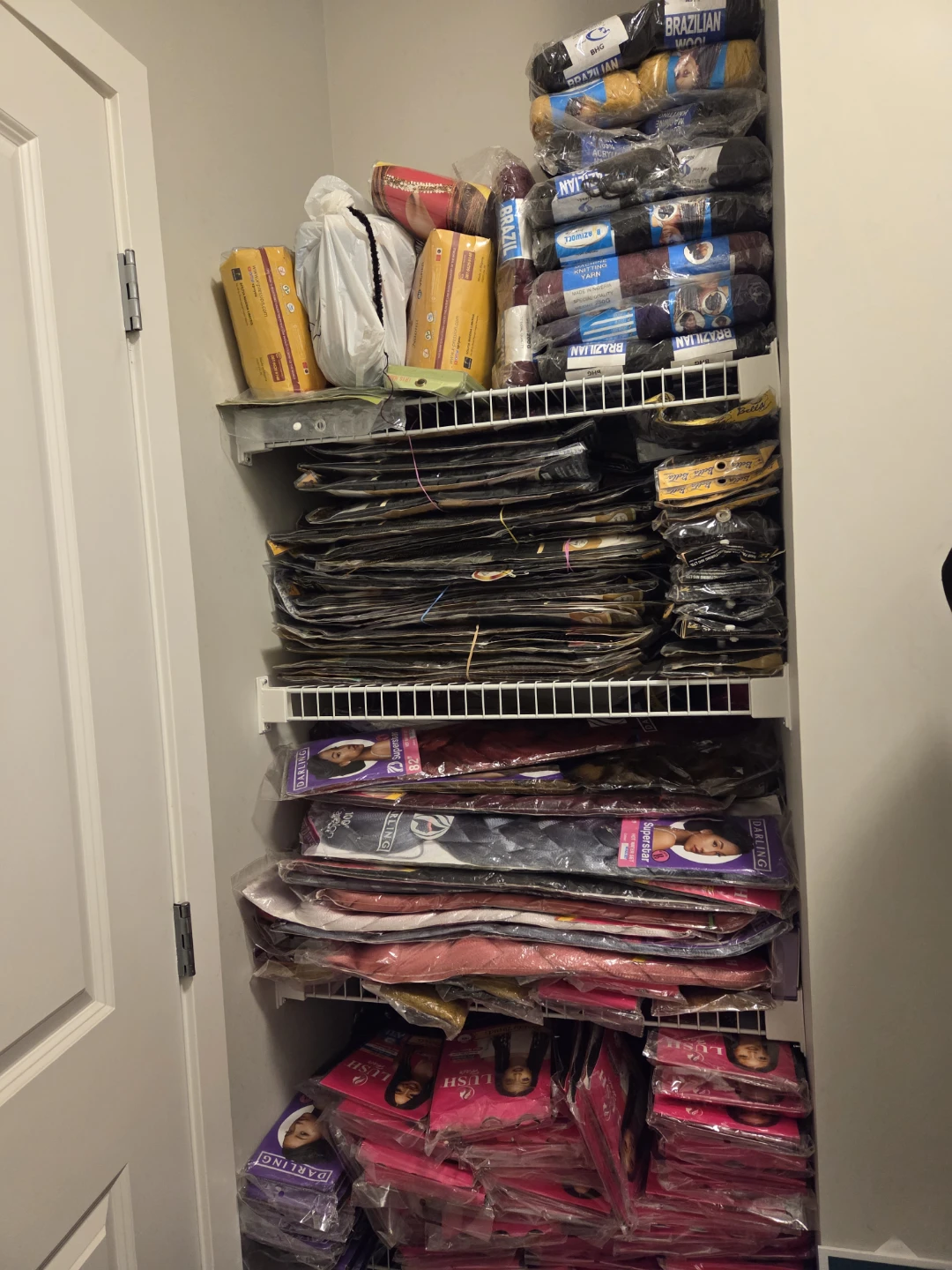Lot of Braiding Hair Extensions