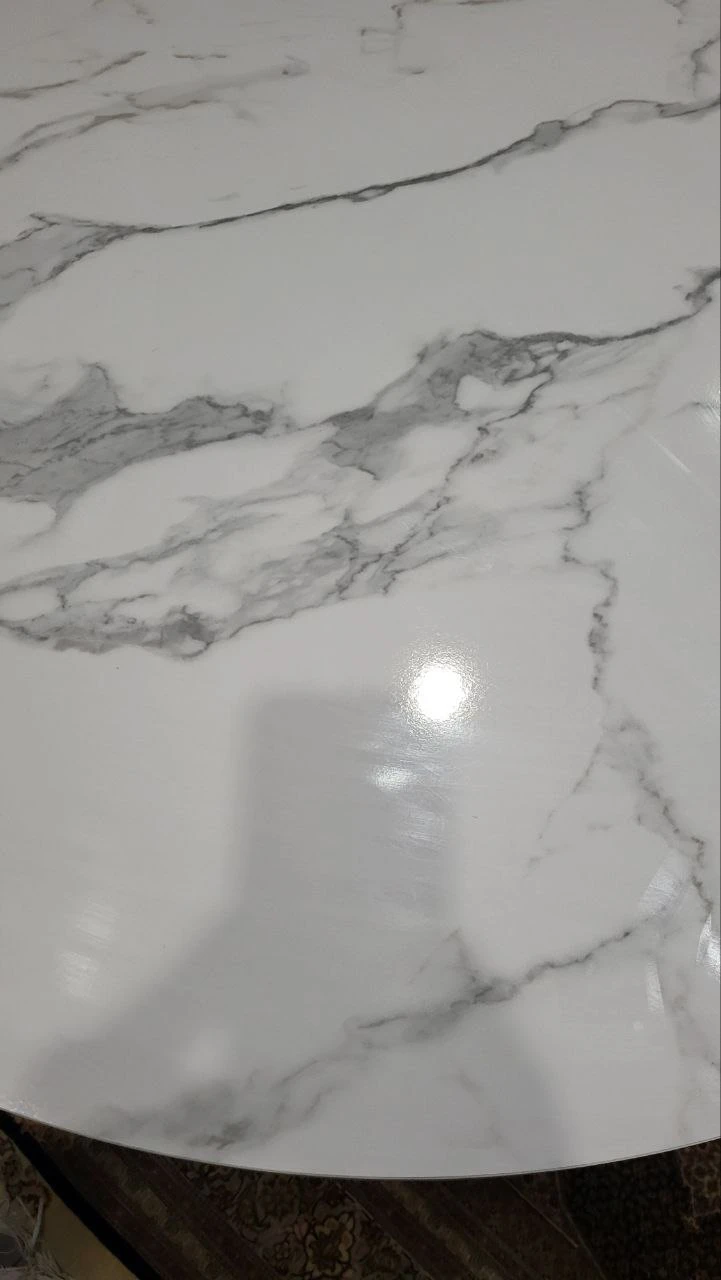 Round Marble Top Dining Table - 45 inch - photo 3
