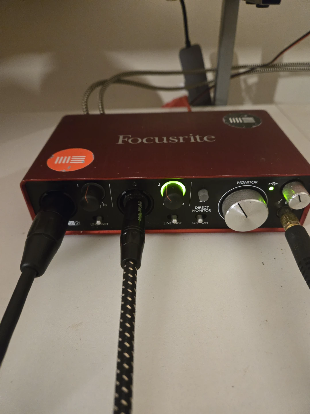 Focusrite Scarlett 2i2 Audio Interface 2nd Gen