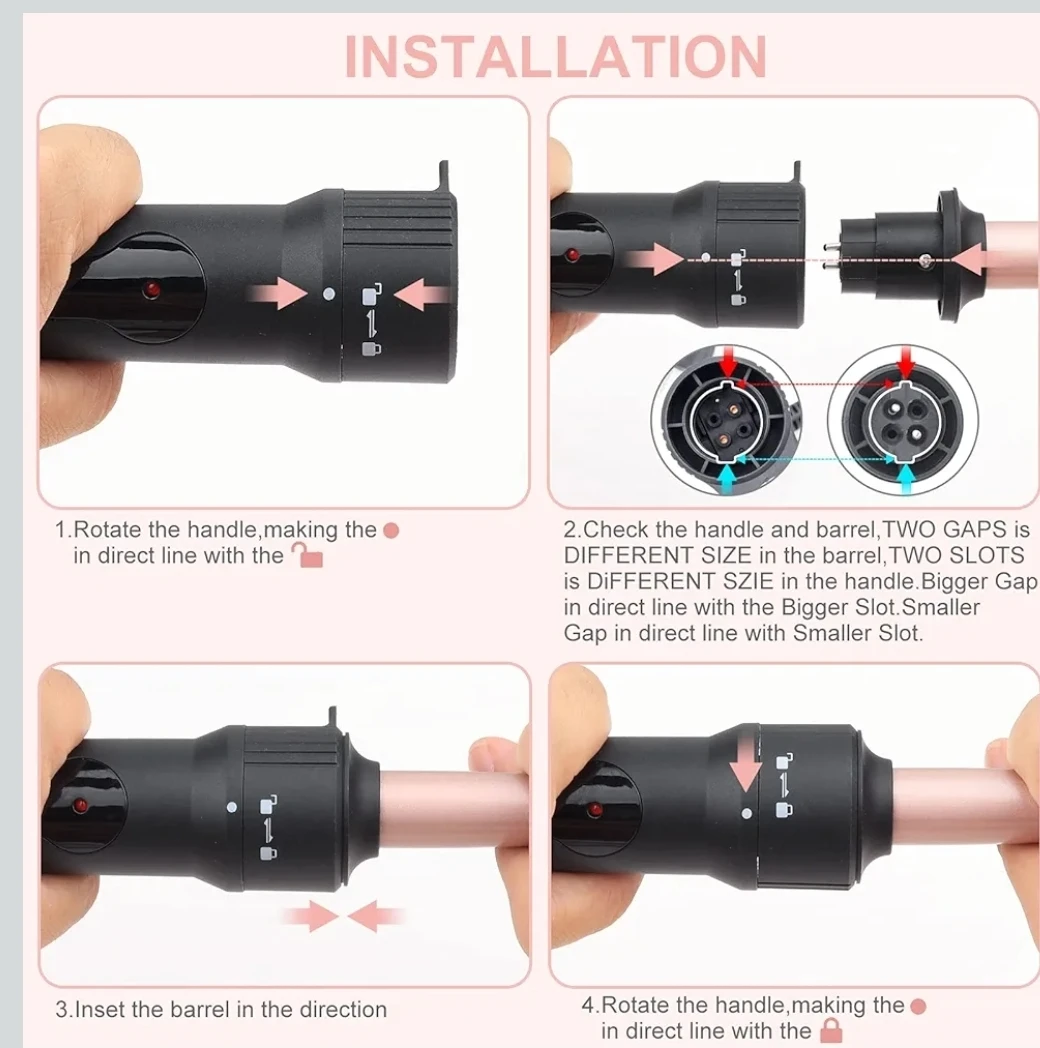 5 in 1 Curling Wand Set - photo 4