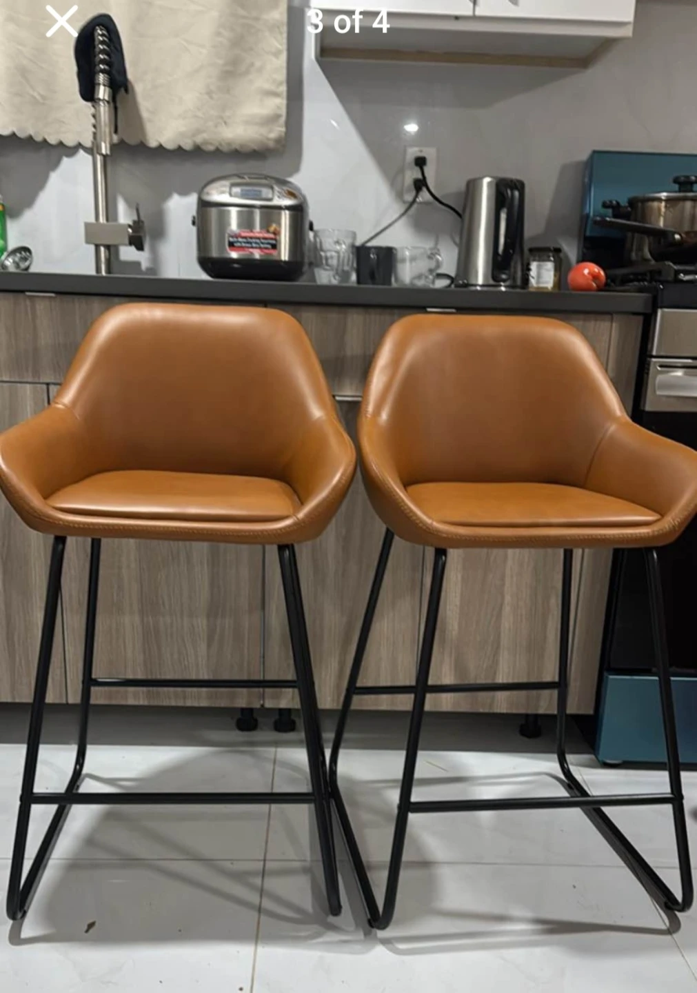 Brand new in box never opened Bar Stool Set of 4 dining chairs