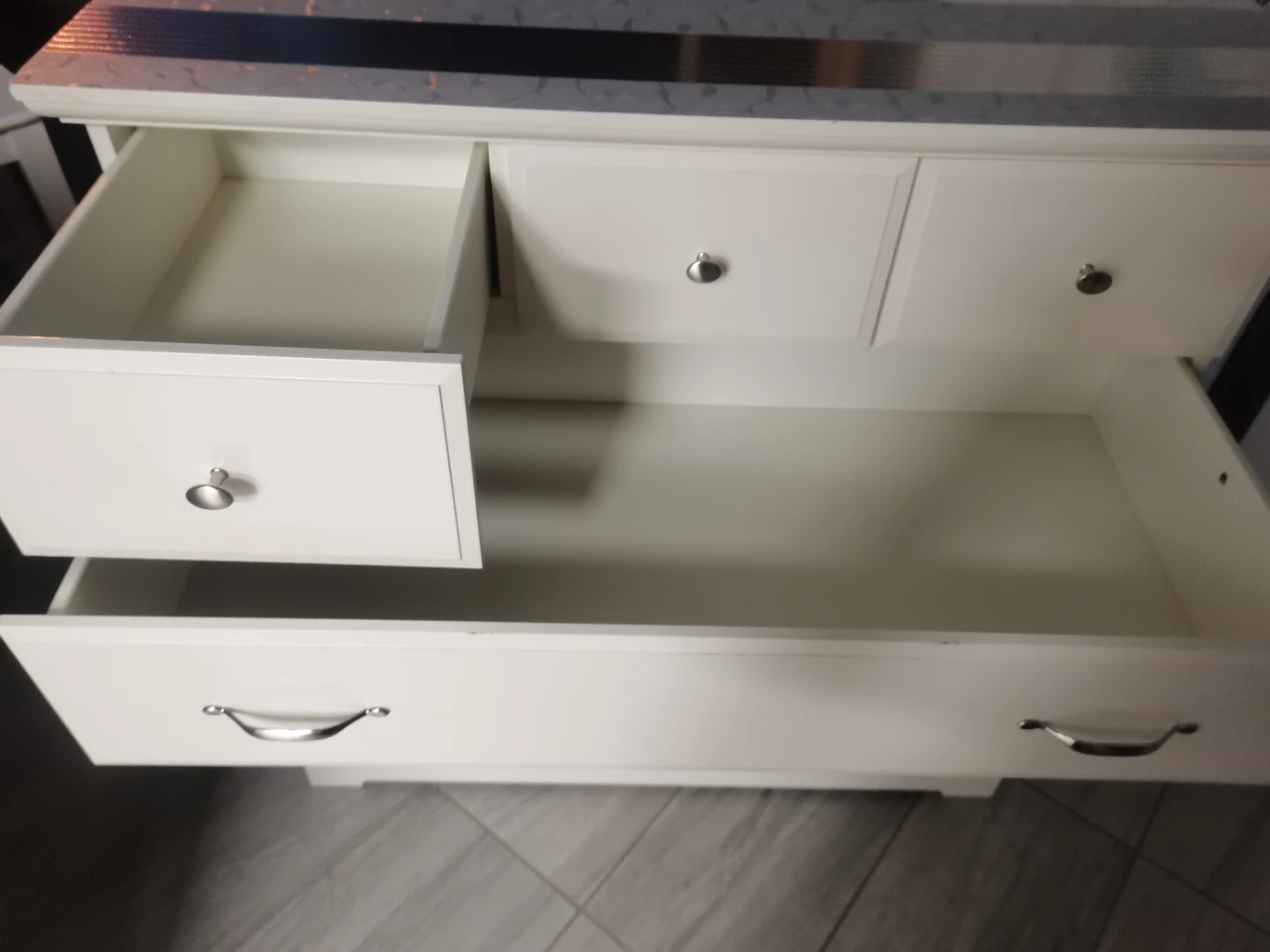IKEA White 5-Drawer Dresser - Large Size - photo 3