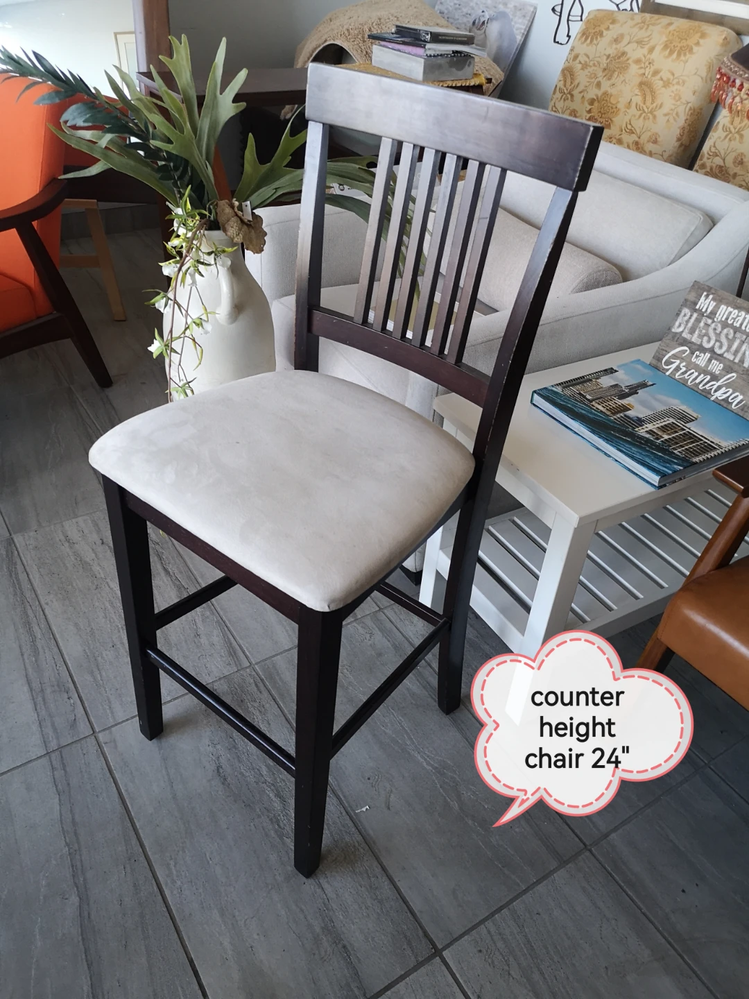 counter height stool, 24"