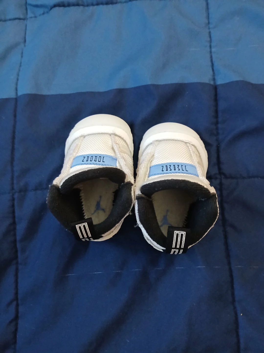 Baby Jordan 11 Crib Shoes Size 2C