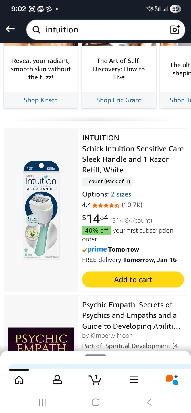 Schick Intuition Sensitive Care Razor - photo 3