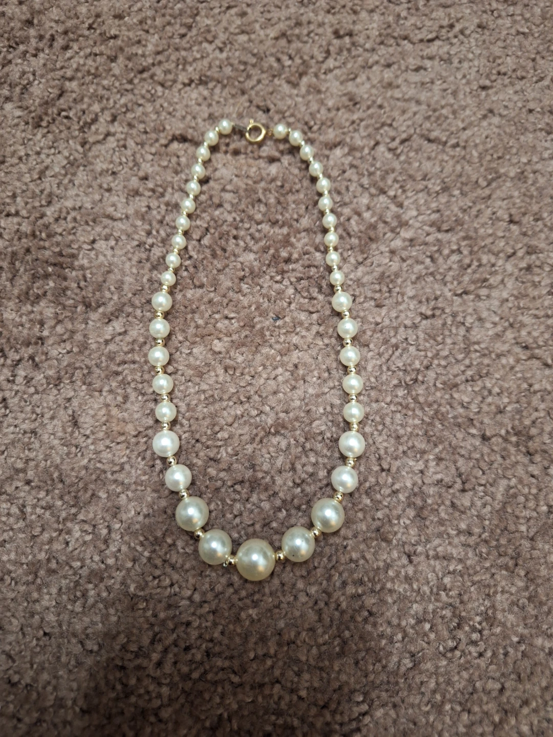 Faux Pearl Necklace