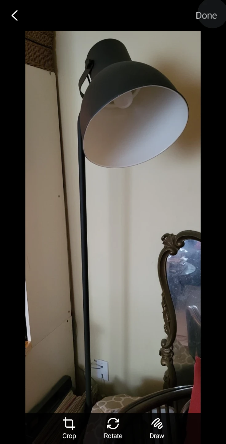 IKEA Hektar Floor Lamp - Dark Grey 🥕 - photo 2