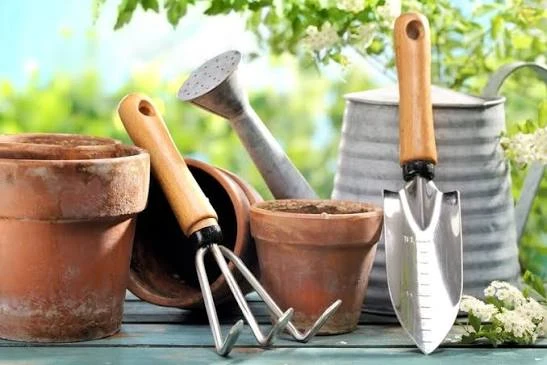 Gardening Tools: Pots, Rake, Shovel & Watering Can 🥕