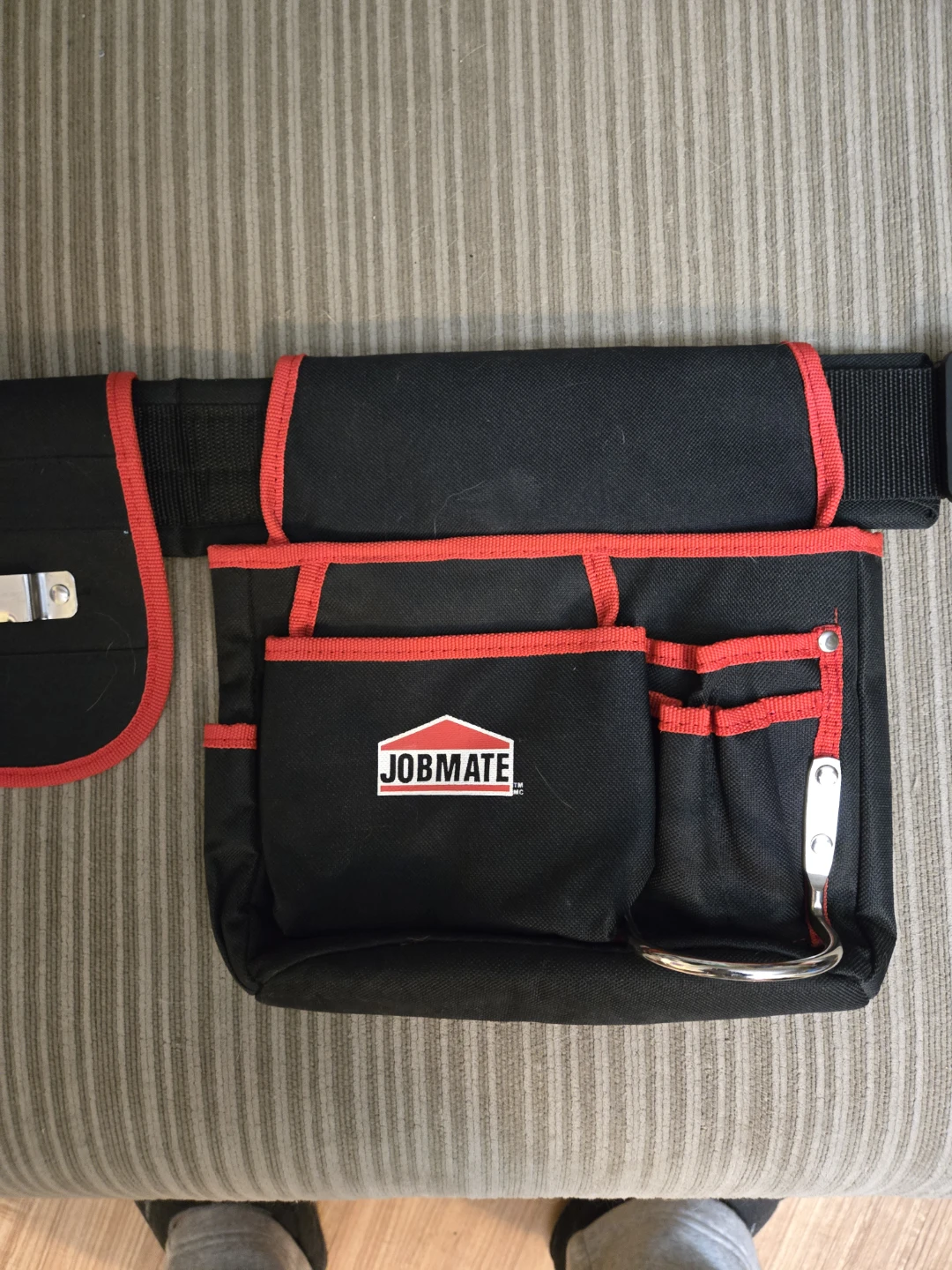 Jobmate Tool Belt - Black & Red - photo 3
