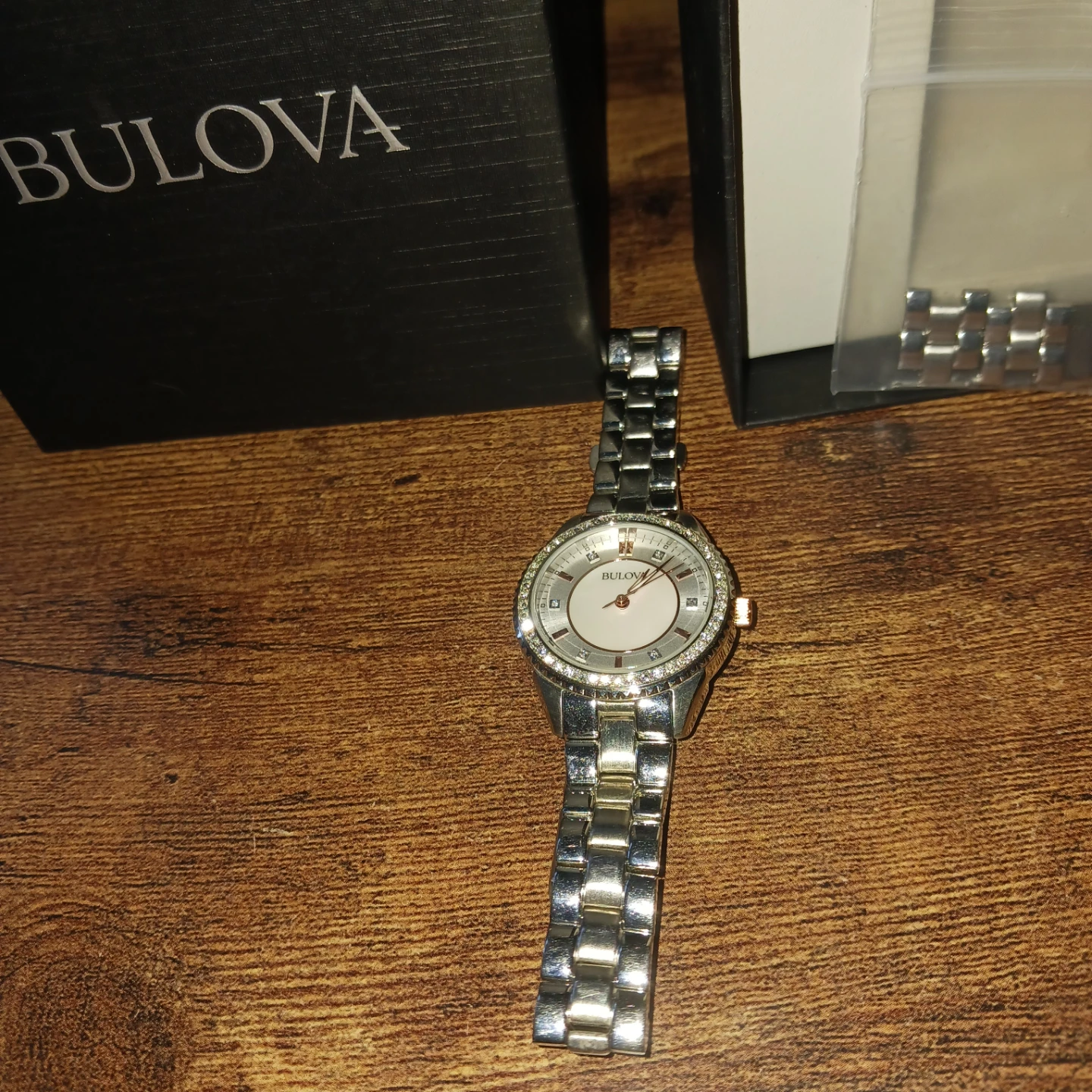 Bulova Women's Watch with Crystal Bezel - photo 2