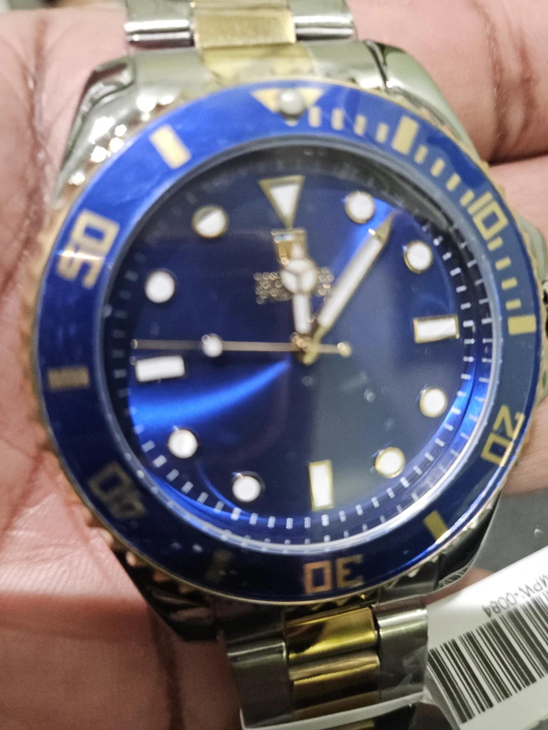 MP Men's Wristwatch - Blue & Silver - photo 3