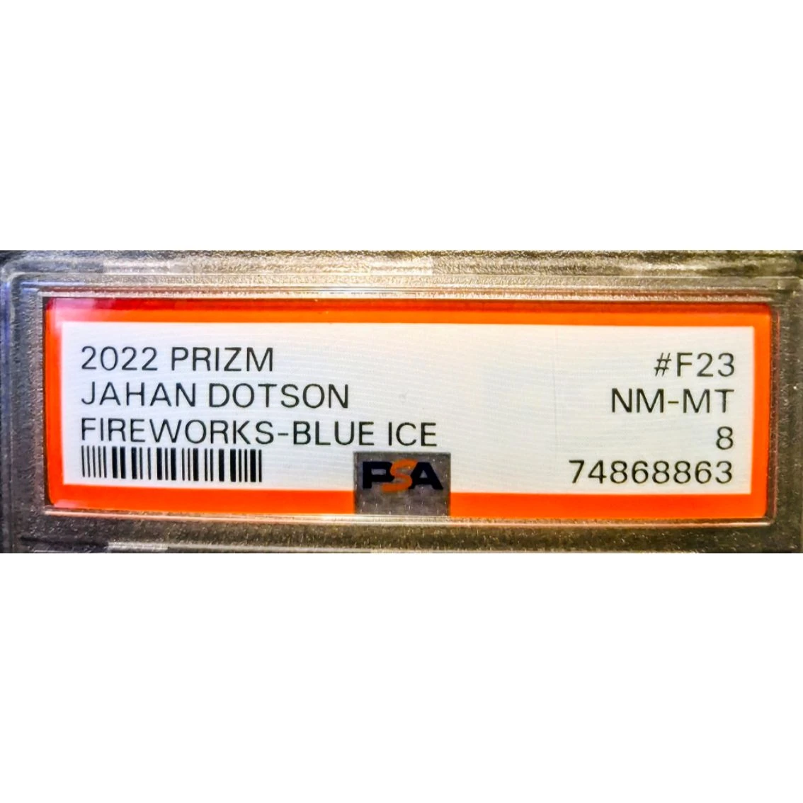 2022 Panini Prizm Football Johan Dotson RC Fireworks #F-23 - photo 5