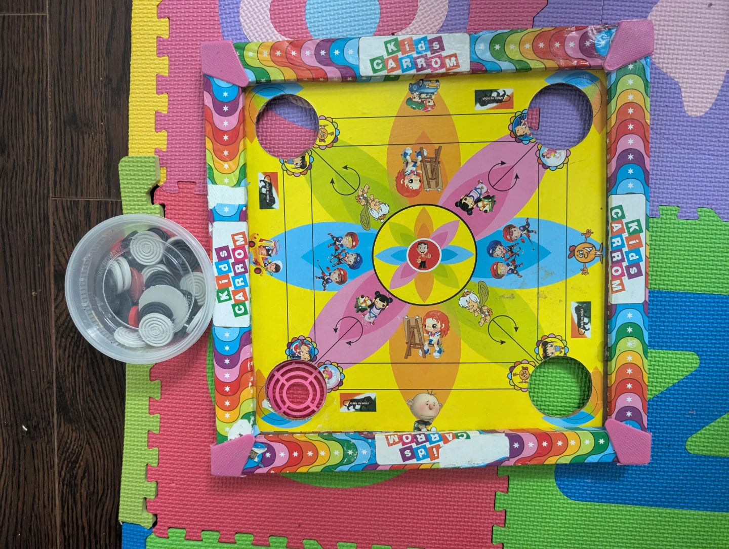 Kids Carrom Board Game - photo 2