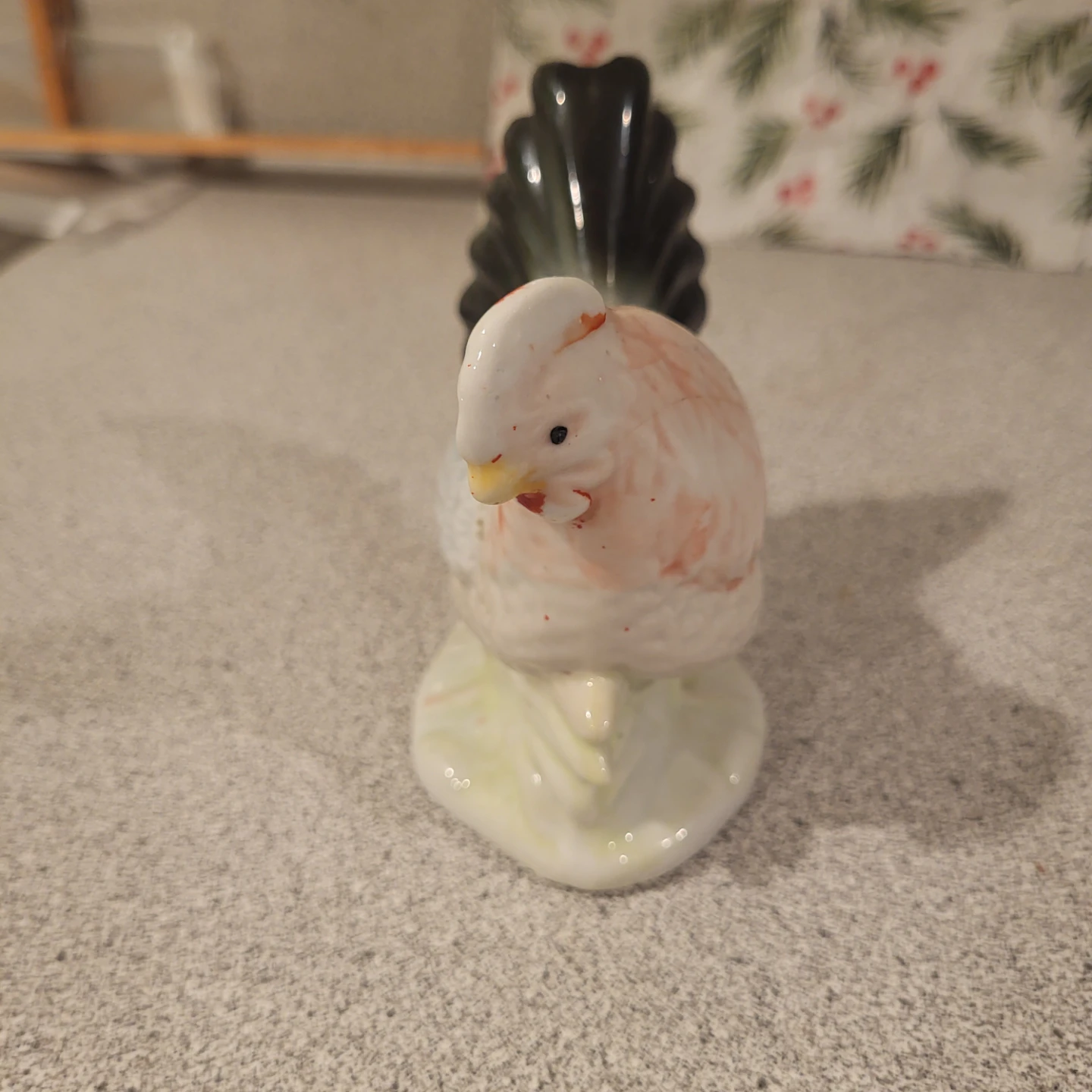 Ceramic Chicken Figurine - photo 3