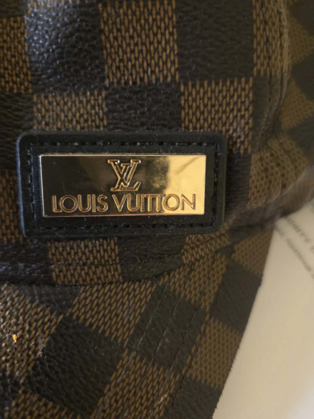 Louis Vuitton Damier Ebene Baseball Cap