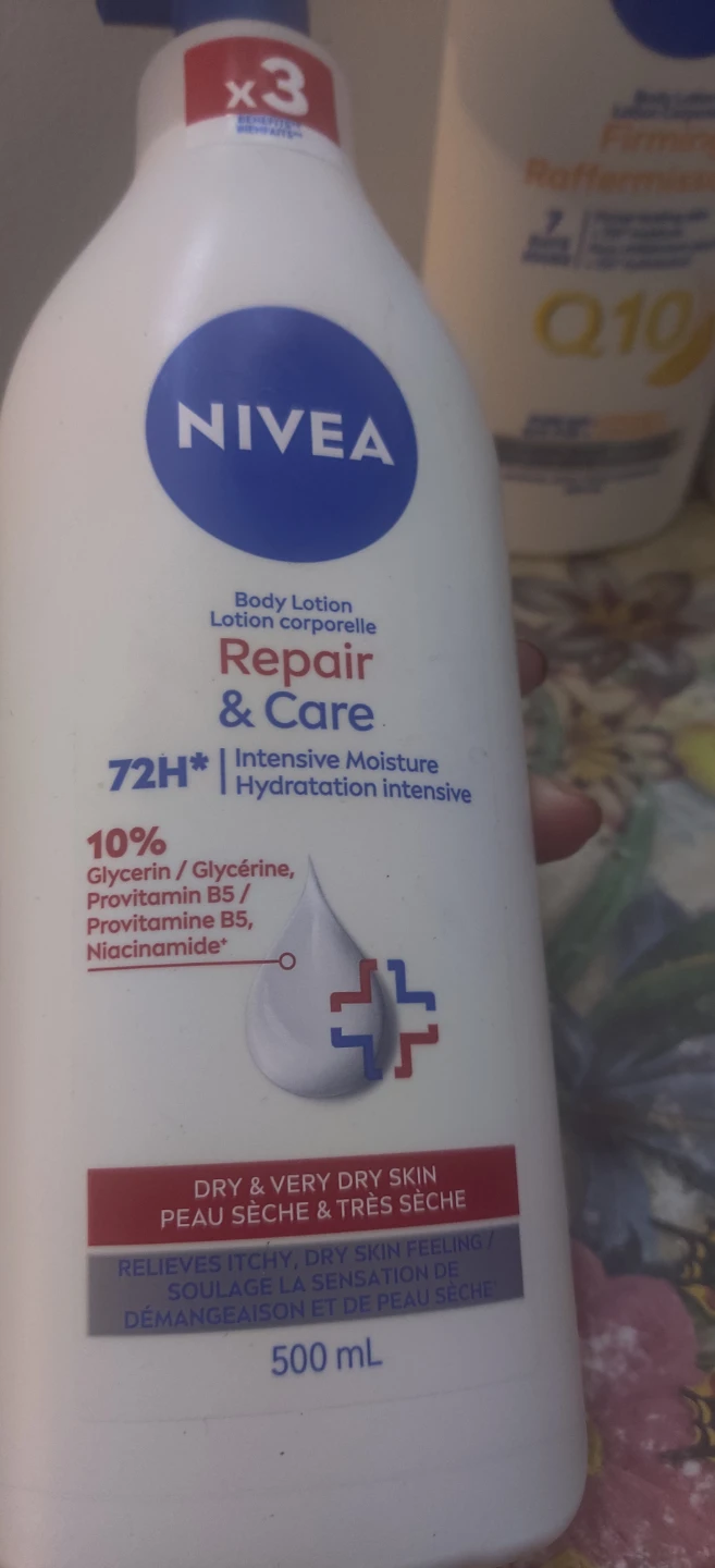 Nivea Body Lotions (Firming & Repair) - 500 mL x 3 - photo 2