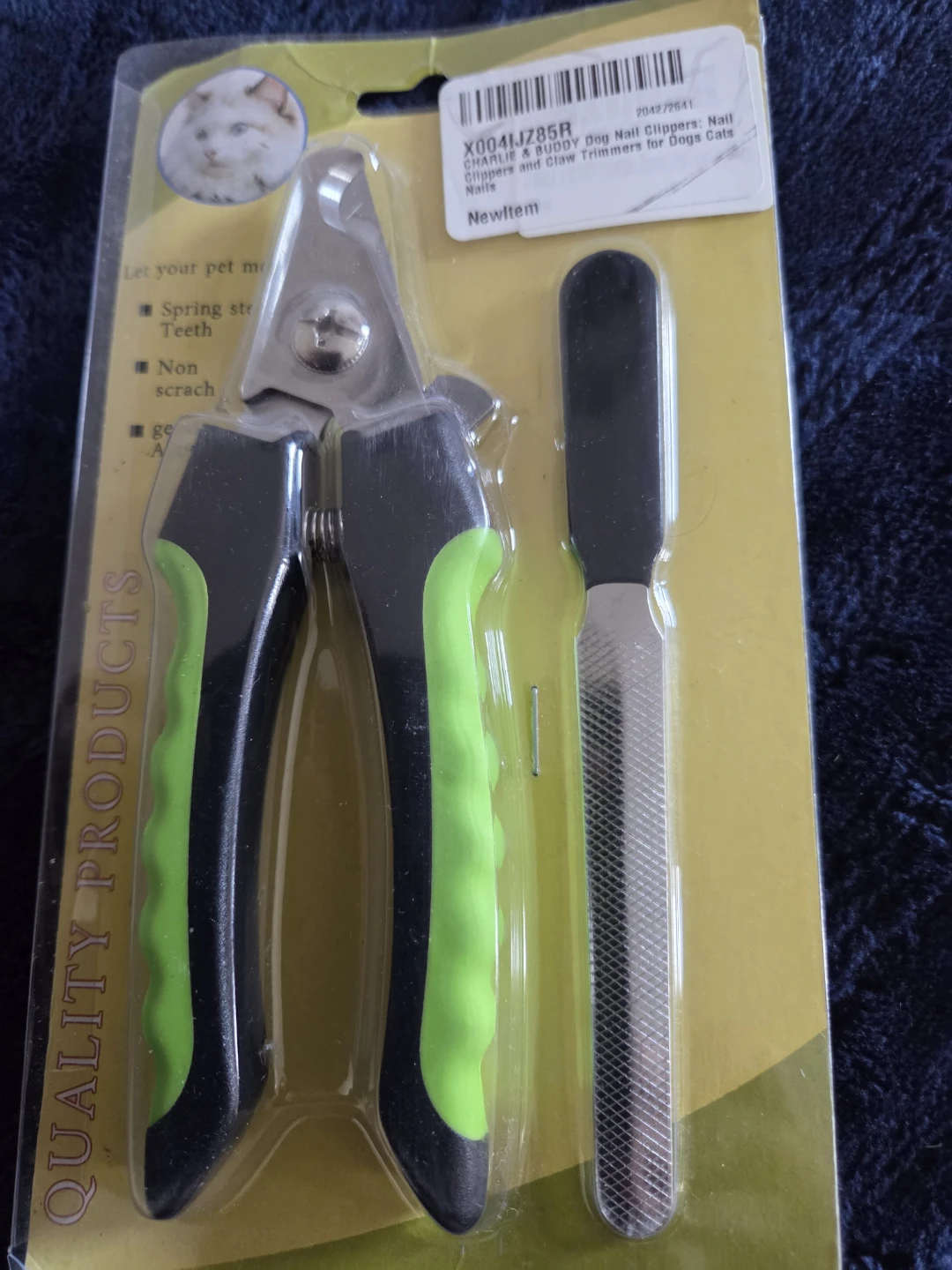 CHARLIE & BUDDY Dog Nail Clipper & Claw Trimmers