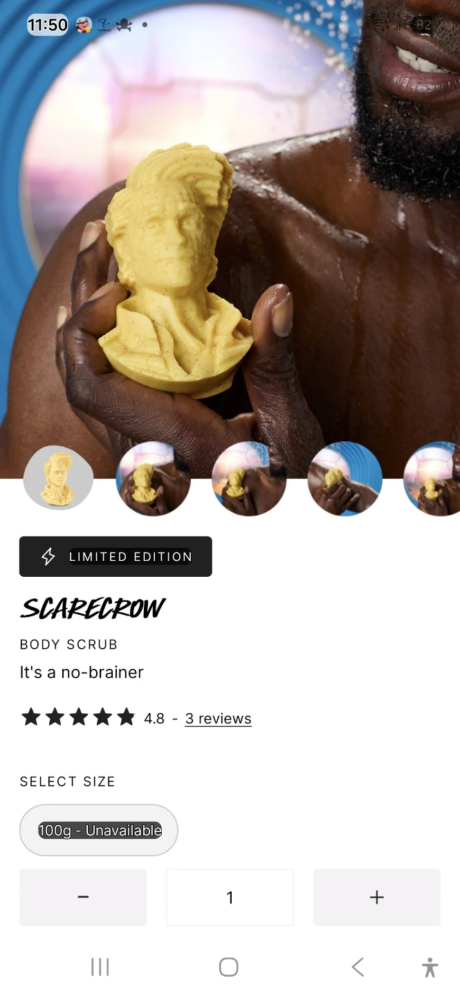 Lush Scarecrow Body Scrub