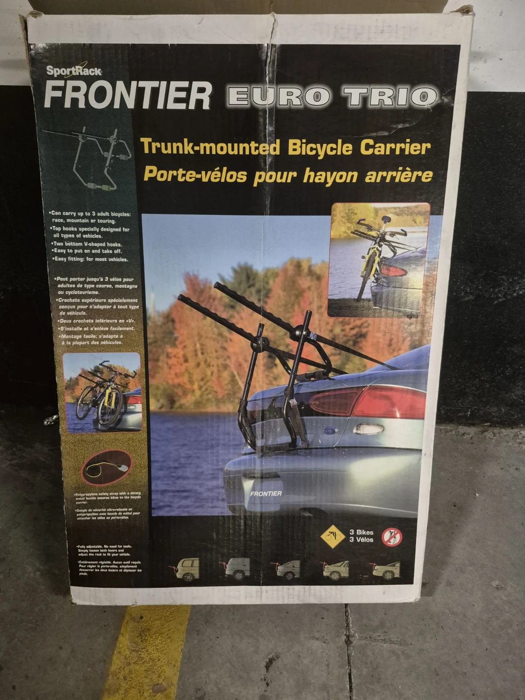 Bike trunk mount rack - photo 2