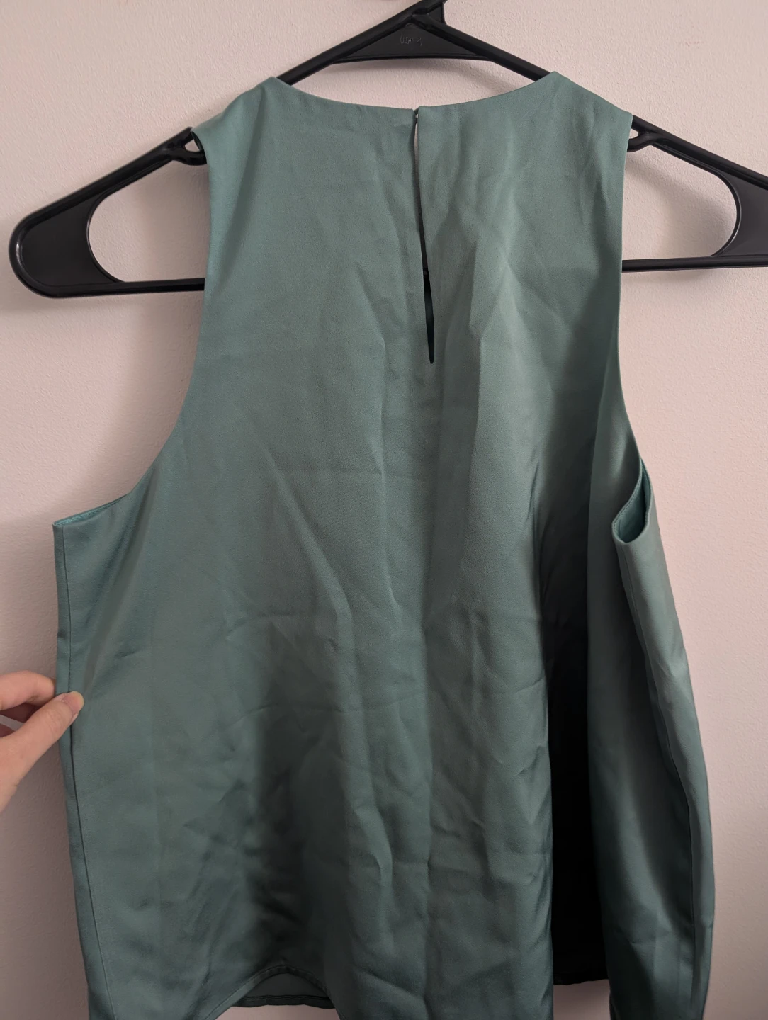 Love Bonito Teal Sleeveless Blouse Office Blouse - photo 2