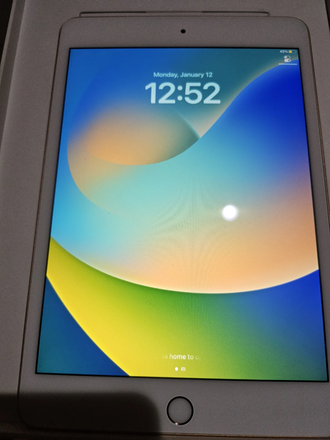 Gold iPad