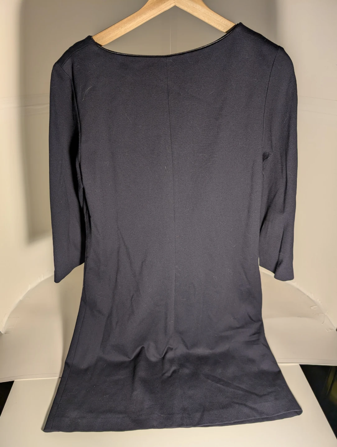 Navy Dress with Sequins | Marc Cain - S: N 6 - photo 3