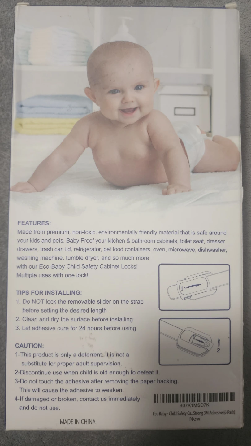 Eco-Baby Safety Locks - 6 Pack - photo 2