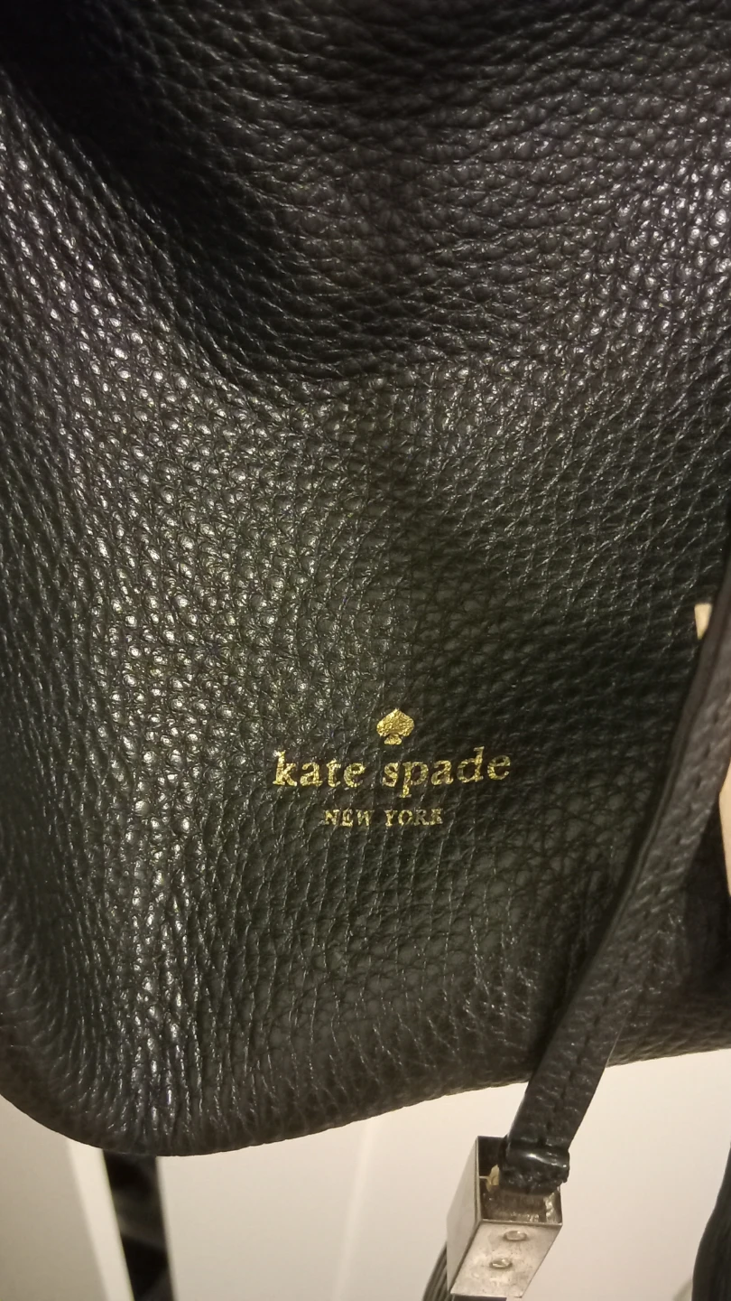 Kate Spade Black Leather Drawstring Shoulder Bag - photo 2