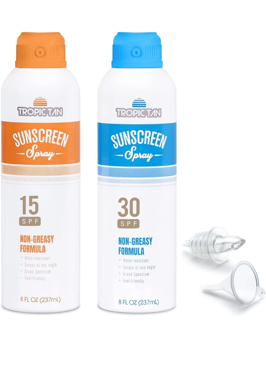 Tropic Tan Sunscreen Flasks SPF 15 & 30 - photo 2