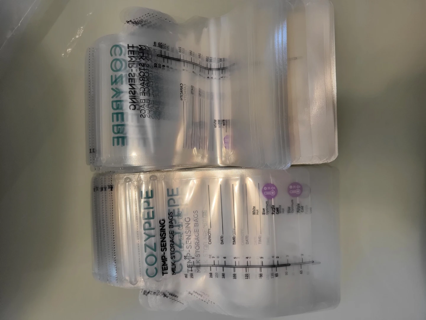 Breast milk storage