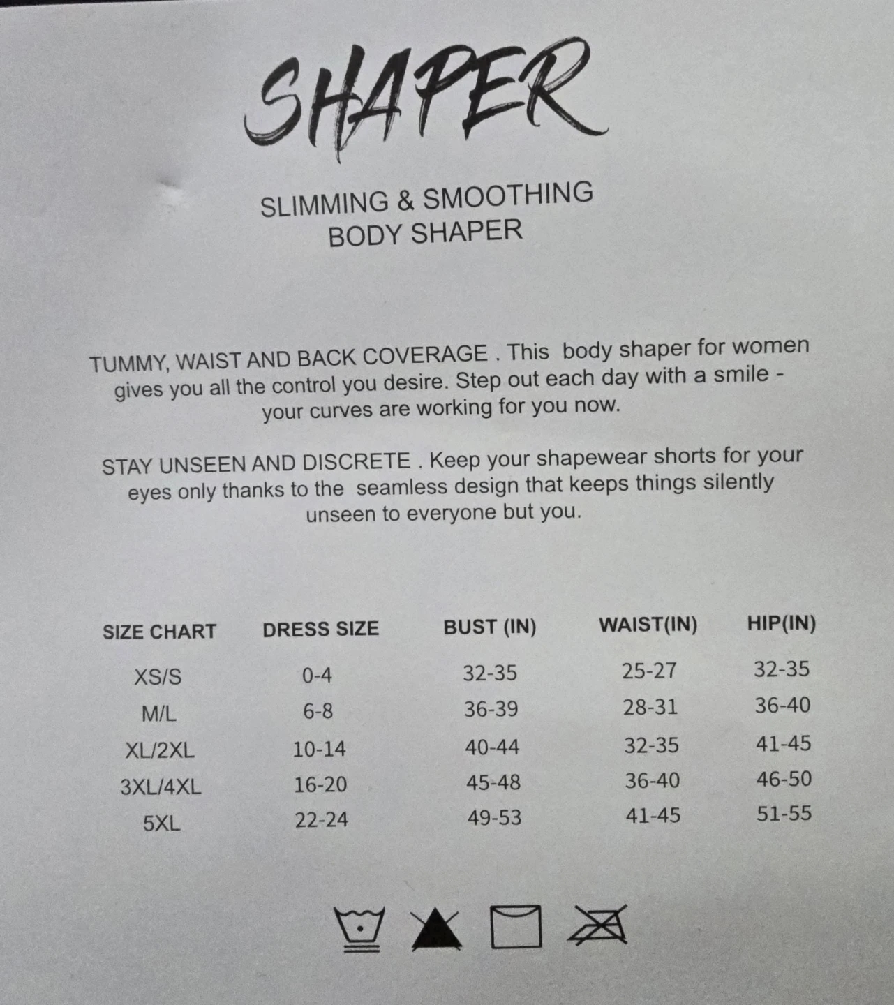 M/L-FeelinGirl Shapewear Bodysuit Tummy Control Body - photo 5