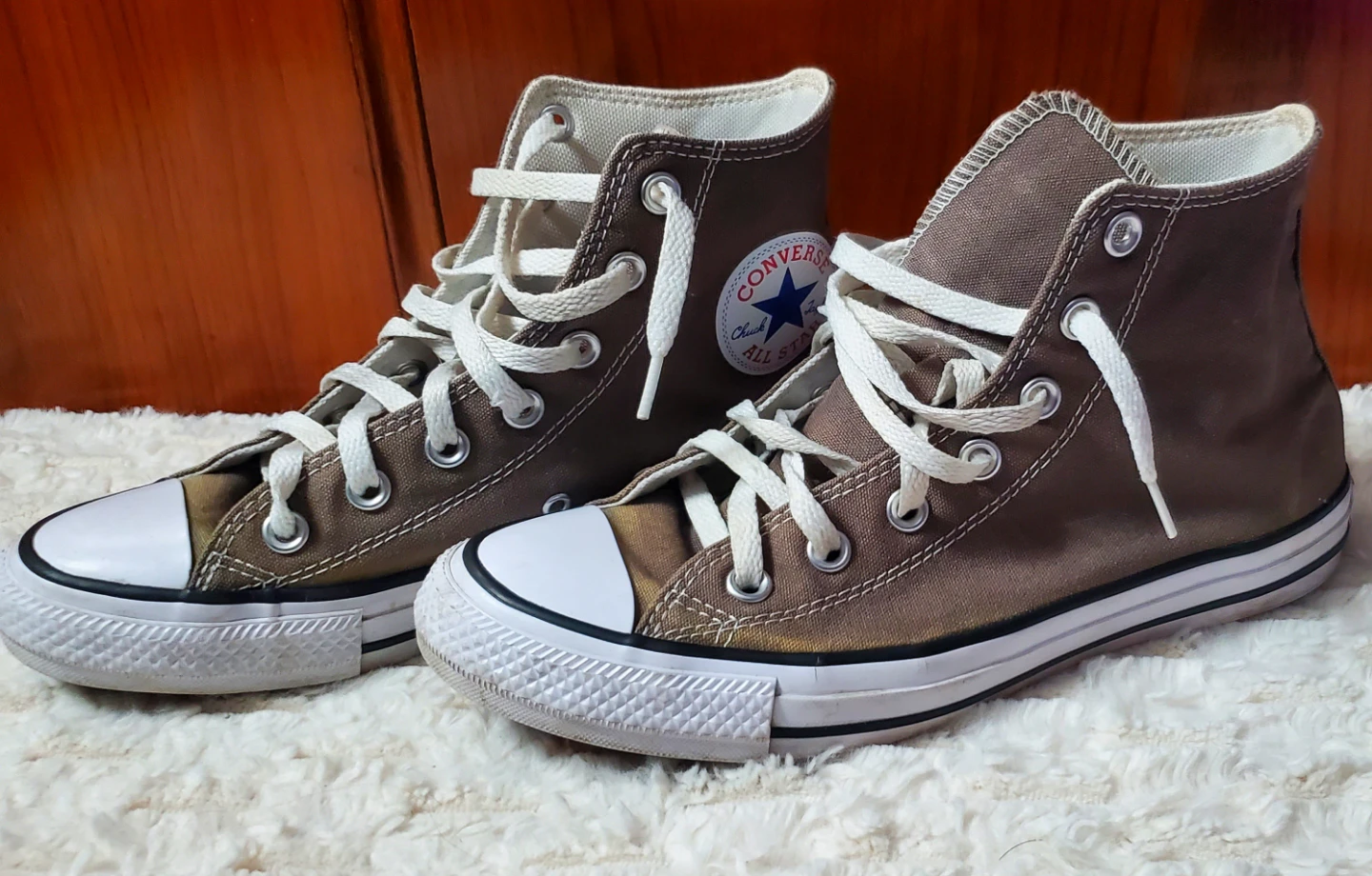Converse Chuck Taylor All Star High Top Sneakers Brown Size 8 - photo 2