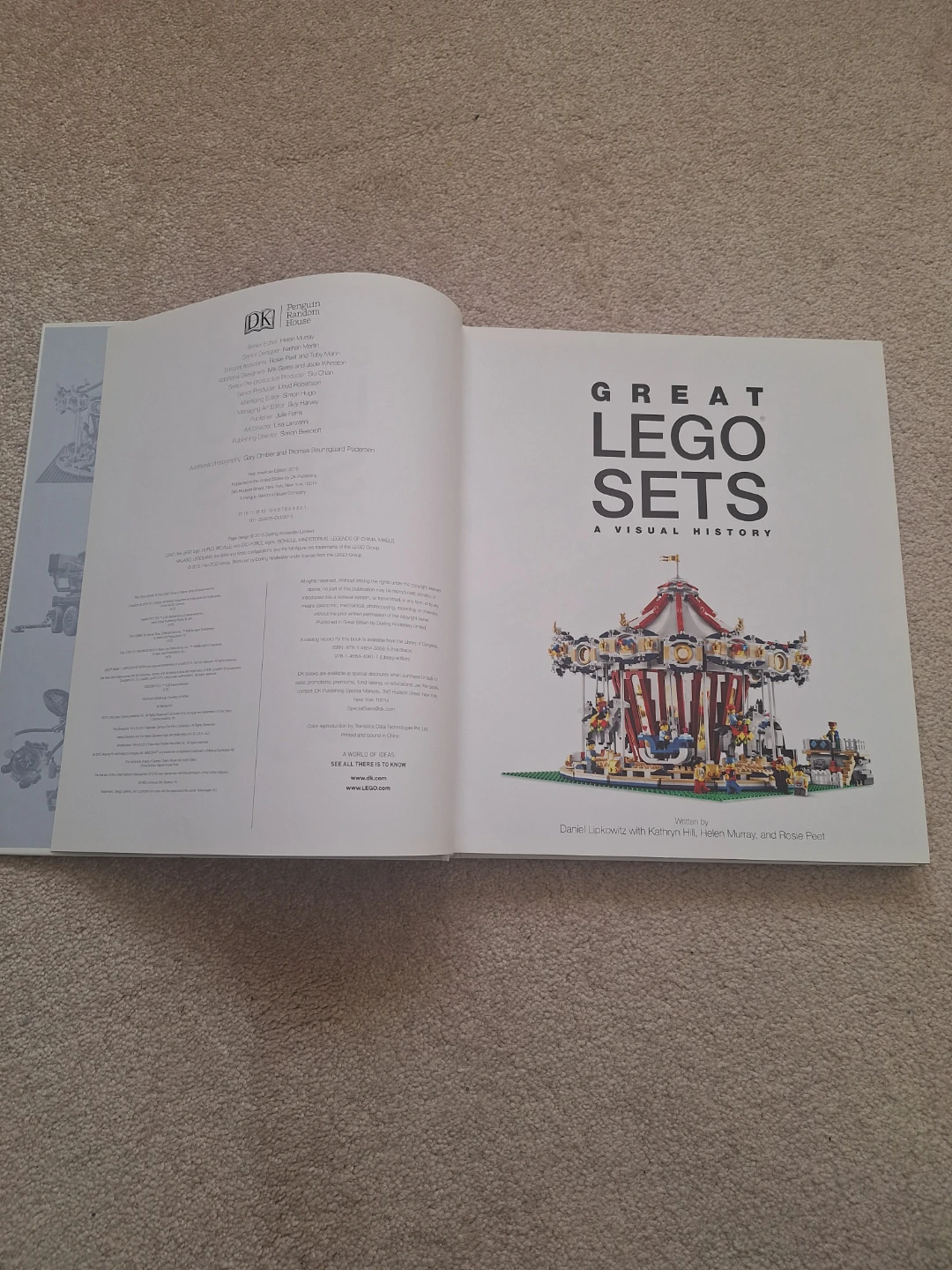 Great Lego Sets: A Visual History Book - photo 2