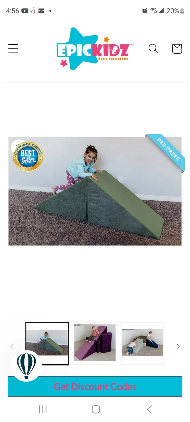 Epic Kidz Play Solutions Foam Playset