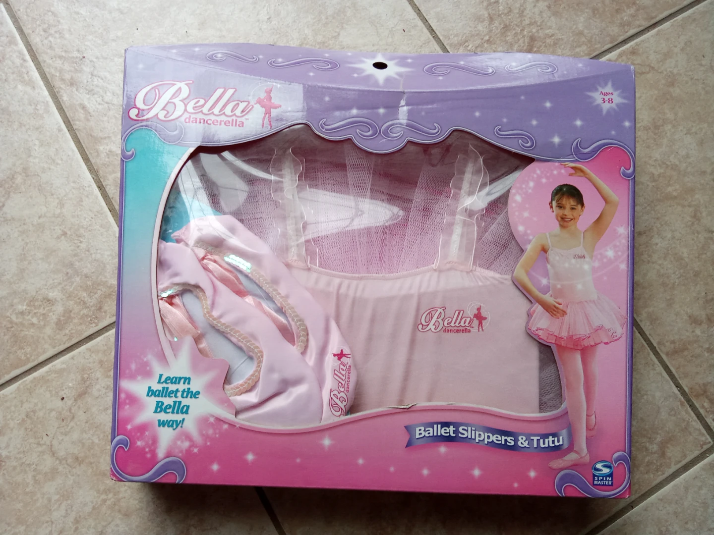 Bella Dancerella Ballet Slippers & Tutu Set (Age 3-8)