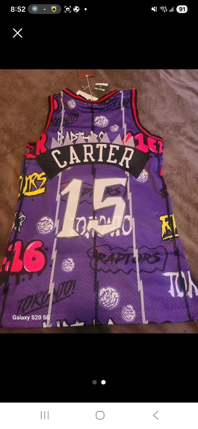 Mitchell & Ness Vince Carter Toronto Raptors Jersey - photo 2