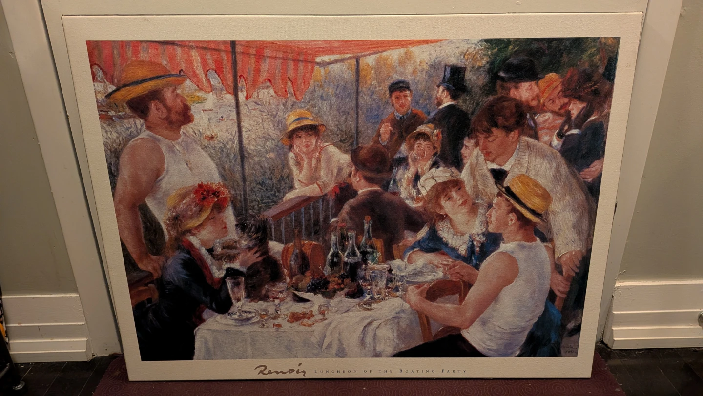 Renoir Luncheon of the Boating Party Print