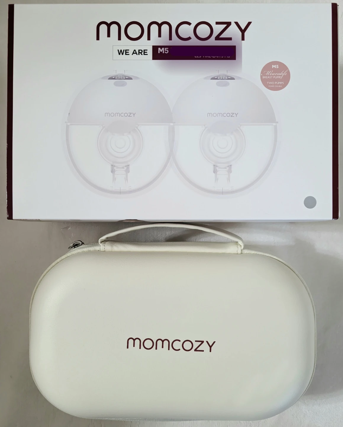 Momcozy M5 Hands Free Double Wearable Pumping Device - photo 2