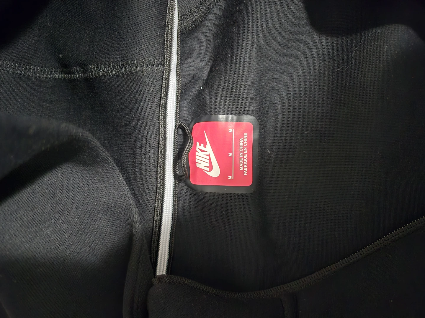 Nike Tech Fleece Black Tracksuit - Size M - photo 2