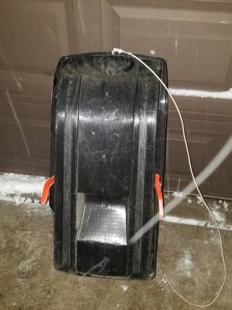 Black Sled with Handles - photo 3
