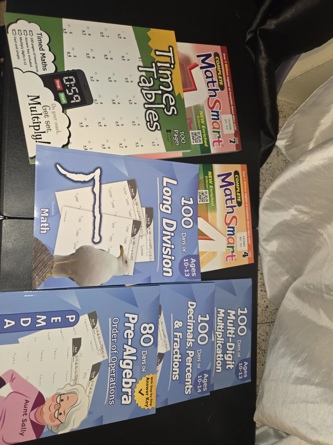 Math practice books